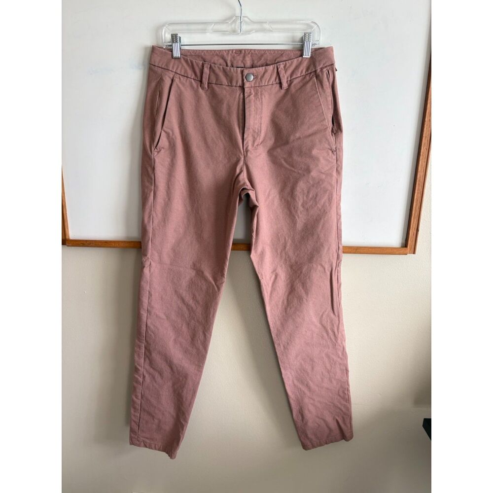 lululemon Commission Pant Slim Earth Dye, Earth Color Clay, Men's 32